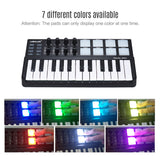 Hot WORLDE Panda MIDI Keyboard MIDI controller and Drum Pad MINI 25-Key Ultra-Portable USB MIDI Keyboard Controller 4 styles