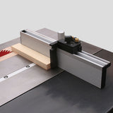Miter Gauge Strengthen Aluminium Profile Fence W/ Track Stop Table Saw Router Angle Miter Gauge Saw Assembly Ruler Tool450-800MM