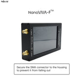 4.3&quot; LCD Display NanoVNA VNA NANOVNA-F HF VHF UHF Vector Network Analyzer Antenna Analyzer Aluminum Case 5100mAh Battery