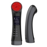 Red Light Therapy Lamp LED Photon Infrared Light EMS RF Face Roller Anti Ageing Skin Rejuvenation Acne Firming Beauty Instrument