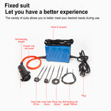 1500W Magnetic Induction Heater Circuit Flameless Heater for Car Repair Bolt Remover Tools Set with 4 Pieces Coil Welding Equipm