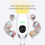 [ZS] Skin Rejuvenation 5 Levels Unlimited Flashes Laser Epilator Freezing Point Photoepilator IPL Hair Removal For Bikinis Body
