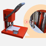 DP100/DP200 Hole Punch Punching Machine Tag Pressure Punching Machine Fabric Leather Woven Plastic Bag Paper Electric Punching
