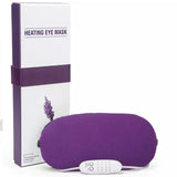 Heated Eye Mask Electric Heating Eye Pad with Heat &amp; Time Control Hot Compress For Puffy Eye Styes Blepharitis Sleeping Eye Mask