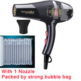 Real 2100W Professional Hair Dryer High Power Styling Tools Blow Dryer Hot and Cold EU Plug Hairdryer 220-240V Machine