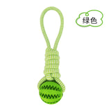 1Pcs Pet Dog Toys for Large Small Dogs Toy Clean Toothbrush Chew Pet Cotton Rope Toy Interactive Toy Ball Pet Supplies