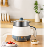 220V 1.7L Electric Multi Cooker Non-stick Inner Frying Pot Household Electric Rice Cooker Hot Pot With Steamer