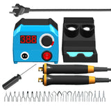 LH55 50W Digital Electric Pyrography Machine Multifunctional Heat Press Machine for Gourd Wooden with 23pcs Heating Pen Heads