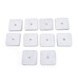 10Pcs/lot Electrode Pads Tens Electrodes For Tens Digital Therapy Machine Massager 5*5cm Nerve Stimulator 10Pcs Replacement Pads