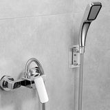 Bathroom Shower Faucet Wall Mounted Simple Shower Tap Bathtub Faucet Shower Mixers Hot And Cold Water Mixing Valve Tap