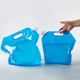 5L/10L Outdoor Foldable Portable Water Bags  Cooking Drinking Camp Picnic BBQ Water Container Bag Carrier Car Water Tank