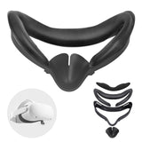 5in1 Face Cover Pad Lens Cover Facial Interface Bracket Anti-Leakage Nose Pad Set for oculus Quest 2 VR Accessories