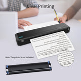 2 Rolls Thermal Transfer Ribbon with RFID Funtion for HPRT MT800 Portable A4 Thermal Transfer Printer
