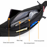 Waist Bag Sports Running Headphone Leisure Large-Capacity Messenger Bag Chest Bag  Outdoors Workout Hiking Gifts Men Women