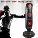 Standing Boxing Column Punching Bag Inflatable Tumbler Fitness Decompression Sandbags Kick Boxe Boxeo Taekwondo Martial