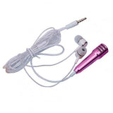 TPE Portable Mini Handheld Microphone Speaker Mic Player with 3.5mm Interface for Smartphone Laptop PC
