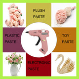 20W High Temp Hot Melts Glue Gun With 7x100mm Glue Sticks Industrial Mini Guns Thermo Electric Heat Temperature Repair Tool DIY