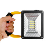 Waterproof 1000lm Rechargeable Flood Portable 220V Iron Outdoor Emergenency Light Garage Lamp Construction Site Spotlight