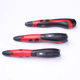 Original Model 3D Pen With 20 Color ABS Filament Plastic 3 D Printing Pens Creative Toy Birthday Gift For Kids Design Drawing