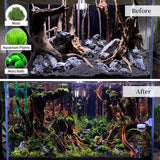 Natural Aquarium Driftwood Decor Irregular Branches Reptile Habitat Ornament 7" - 9" Long for Fish Tank Above 15 Gallons F21 22