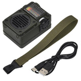 HRD-700/701 Radio Music Player, Coding Wheel Switch Tuning, Search And Save Radio Stations, Support Bluetooth, TF Card Playback