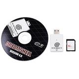 SD Card Reader Adapter+CD With Dreamshell Boot Loader For DC Dreamcast Game Console+32GB SD Card With DC Games