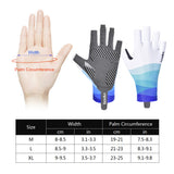 Fishing Gloves without fingers Anti-skid Sun Protection Half Finger Glove Super Elastic Sports Gloves for Outdoor Hiking Driving