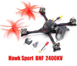 Emax Hawk Sport PNP BNF 5-inch FPV Racing Drone Kit 1700kv/2400kv Motor Mini Magnum Controller HDR Fpv Camera RC Plane