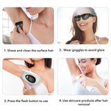 IPL Laser Hair Removal Device Safety Body Bikini Hair Trimmer Permanent Painless 990000 Flashes Smooth Skin Epilator depilador