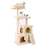 Cat Climbing Toy Cat House Kitten Climbing Frame Cat Tree Playing Training For Fun Cat Scratching Post