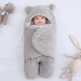 Soft Newborn Baby Wrap Blankets Baby Sleeping Bag Envelope For Newborn Sleepsack 100% Cotton Thicken Cocoon For Baby 0-9 Months