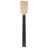 Electric Guitar Neck Paddle Head Rosewood on Maple 22 Frets Dot Inlay Unfinished Diy Parts