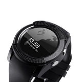 Waterproof Smart Watch Men with Camera Bluetooth Smartwatch Pedometer Heart Rate Monitor Sim Card Wristwatch