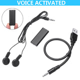 For Portable Video Audio Parts 1pc Smallest Mini USB Pen Voice Activated 8GB Digital Audio Voice Recorder Mp3 Player Mayitr
