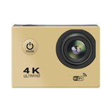 Sports Camcorder Ultra HD 4K /30fps Digital Cameras WiFi 2.0" 170 Underwater Waterproof Helmet WiFi Video Recording Cameras