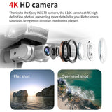 L106 Pro New GPS Drone With Camera 5G WIFI FPV Drones Brushless Motor Foldable RC Quadcopter 4K Professional Dron Toys