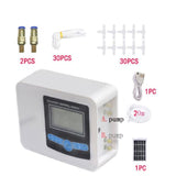 10/15/20cm Garden Dual-pump Solar Energy Drip Irrigation Set Watering System Automatic Use Watering Device for Flowers Potted