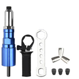 High Strength Link Rod Cordless Electric Rivet Gun Adapter Machine Hand Drill Set Heavy Duty Nut Riveted Insert Lightweight Tool
