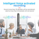 Digital Voice Recorder Metal Professional High-definition Noise Reduction Recorder Audio Recording HIFI WAV Rechargeable Compact