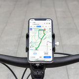 Bike Stem Phone Mount Anti-slip Adjustable Aluminum Bicycle Phone Holder for 3.7-7.2In Mobile Phones Bike Accessories  New