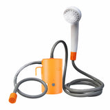 Large capacity Camping Shower Outdoor Electric Shower Pump Rechargeable Shower Folding Bucket Hiking Travel Equipment 2023