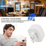 WiFi Smart Plug Socket Compatible with Alexa Google Home No Hub Required APP Remote Control Timer Switch Outlet 16A