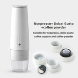 Vehicle-mounted Portable Coffee Machine Nespresso Capsule Coffee Maker 3 In 1 Dolce Gusto Power Tea Car  Cafeteras Elect