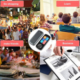Language Translator 127 Languages Two-Way Real-Time Wifi/Offline Recording/Photo Translatio Language Translator