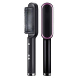 Hot Hair Straighteners Brush Women Hair Styler Curling Iron Electric Hot Comb Straightener Fast Heating Curler Hair Caring Tools