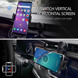 15W QI Wireless Charger Car Mobile Holder for Samsung galaxy z flip3 Dual Coil Auto Clamping Car Mount Fast Charger for iPhone
