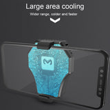 Mobile Phone Cooling Universal Semiconductor Radiator Phone USB Rechargeable Cooler Fan Game Pad Holder Stand Radiator Mute Fan