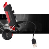 LED USB Rechargeable Mountain Bike Cycling Light Taillamp Safety Warning Light Bicycle Light Waterproof Rear Tail Light