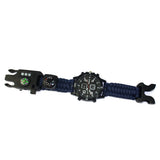Outdoor Multifunction Rope EDC Safety Equipment Tools Bracelet Camping Tactical Survival Watch