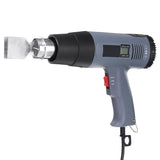 220V 1800W Electric Digital LED Heat Guns Hot Air Heating Tool Shrink Wrapping Thermal Power Tool with 4 Nozzles